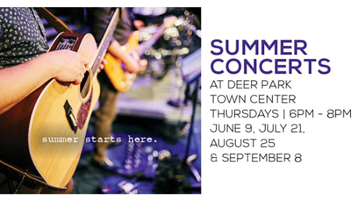 Summer Concerts at Deer Park Town Center Presents One Of These Nights